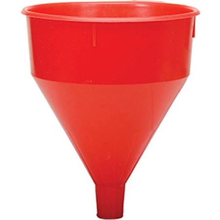 WIRTHCO ENGINEERING Wirthco Engineering 32006 Funnel King Red Safety Polyethylene 6 qt Funnel with 60 Micron Filter Screen 32006